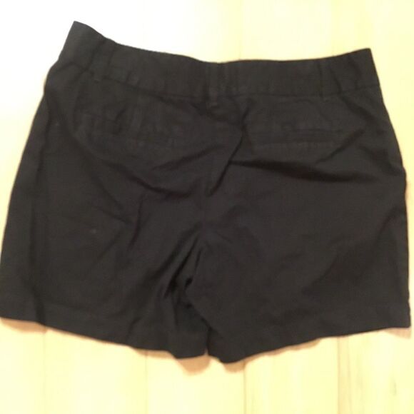 NWOT. Loft Women’s Sz 6 Black Cotton Shorts - Picture 3 of 7